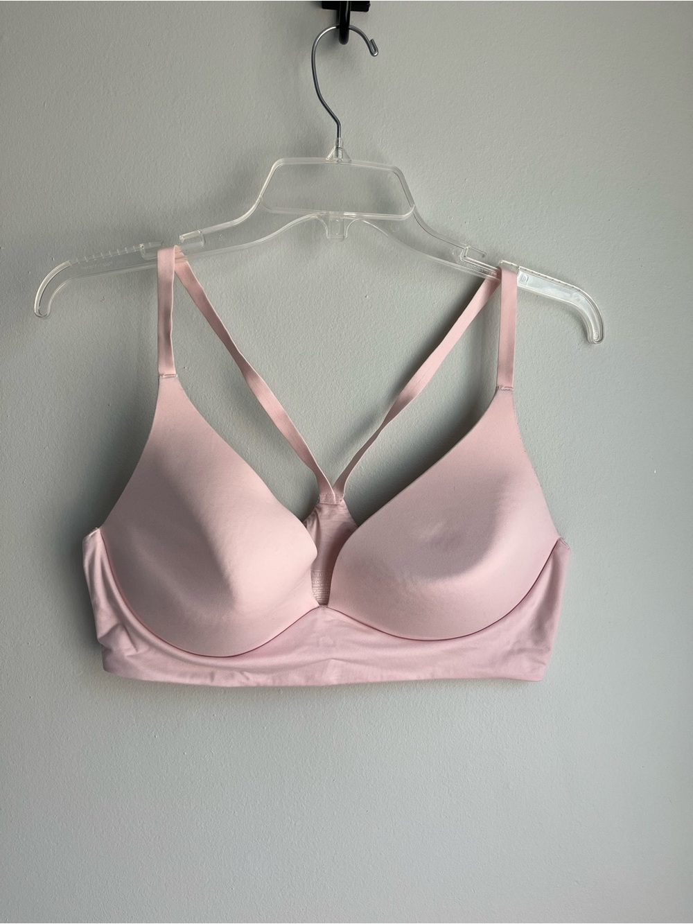 VICTORIA’S SECRET Light Pink Seamless Padded Racerback Bralette